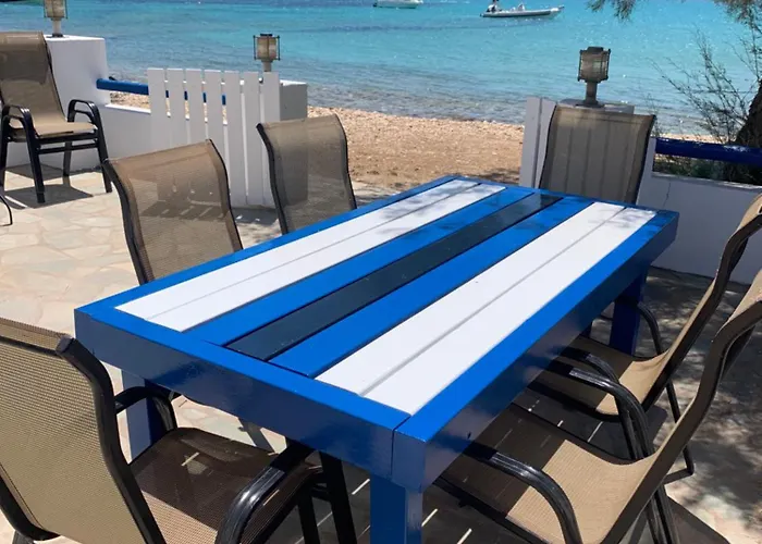 Lägenhet Right On The Beach- Beachfront-best Unit -paros Alikí