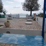 Right On The Beach- Beachfront-best Unit -paros Appartement Alikí